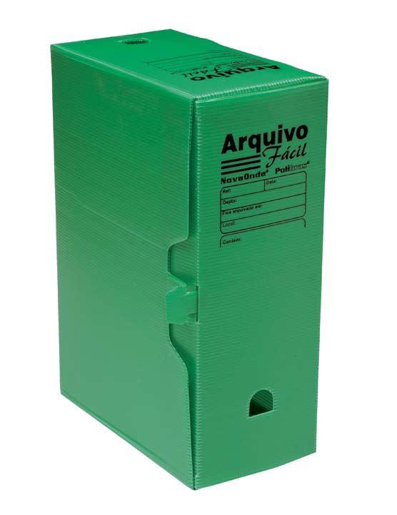 ARQUIVO MORTO FACIL POLIBRAS VERDE