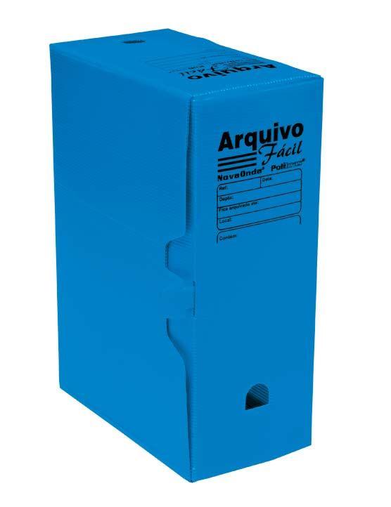 ARQUIVO MORTO FACIL POLIBRAS AZUL