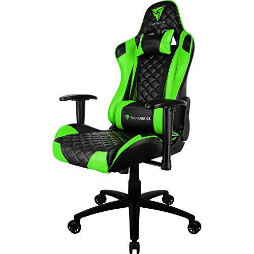 Cadeira Gamer Profissional TGC12 Preta/Vermelha THUNDERX3