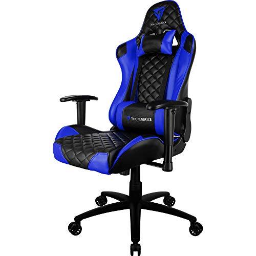 Cadeira Gamer Profissional TGC12 Preta/Vermelha THUNDERX3