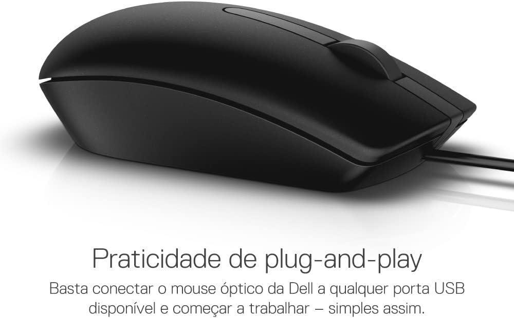 Mouse Dell MS116 Preto