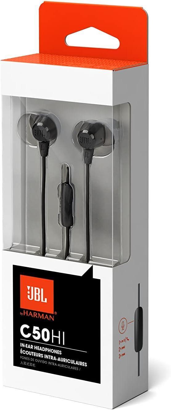JBL, Fone de Ouvido in Ear, C50HI - Preto