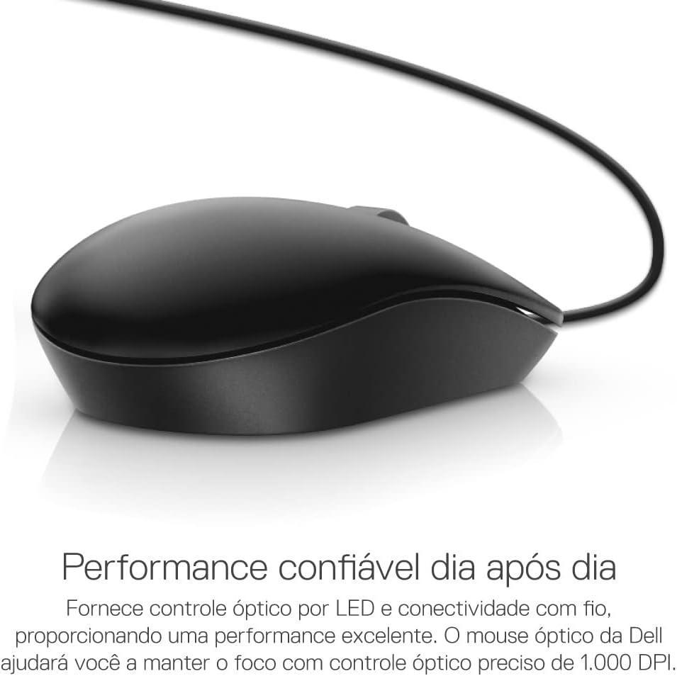 Mouse Dell MS116 Preto