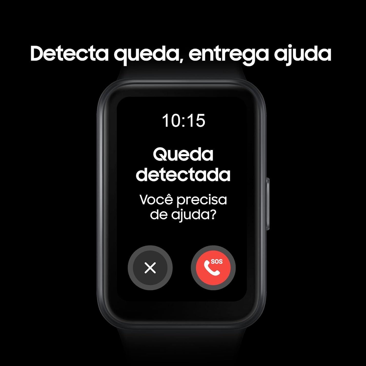 Smartwatch Samsung Galaxy Fit3 Display 1.6" Grafite