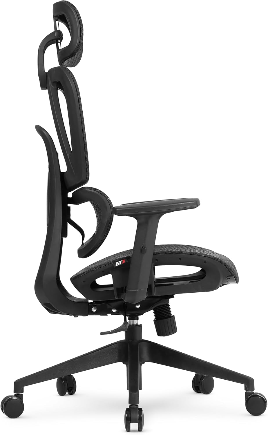 Cadeira Escritório Ergonomica DT3 Valor com revestimento Mesh Vidartex, apoio de cabeça 2D,braços 1D,ajuste na altura do encosto,suporta até 120kg e altura máx. de 1,90m