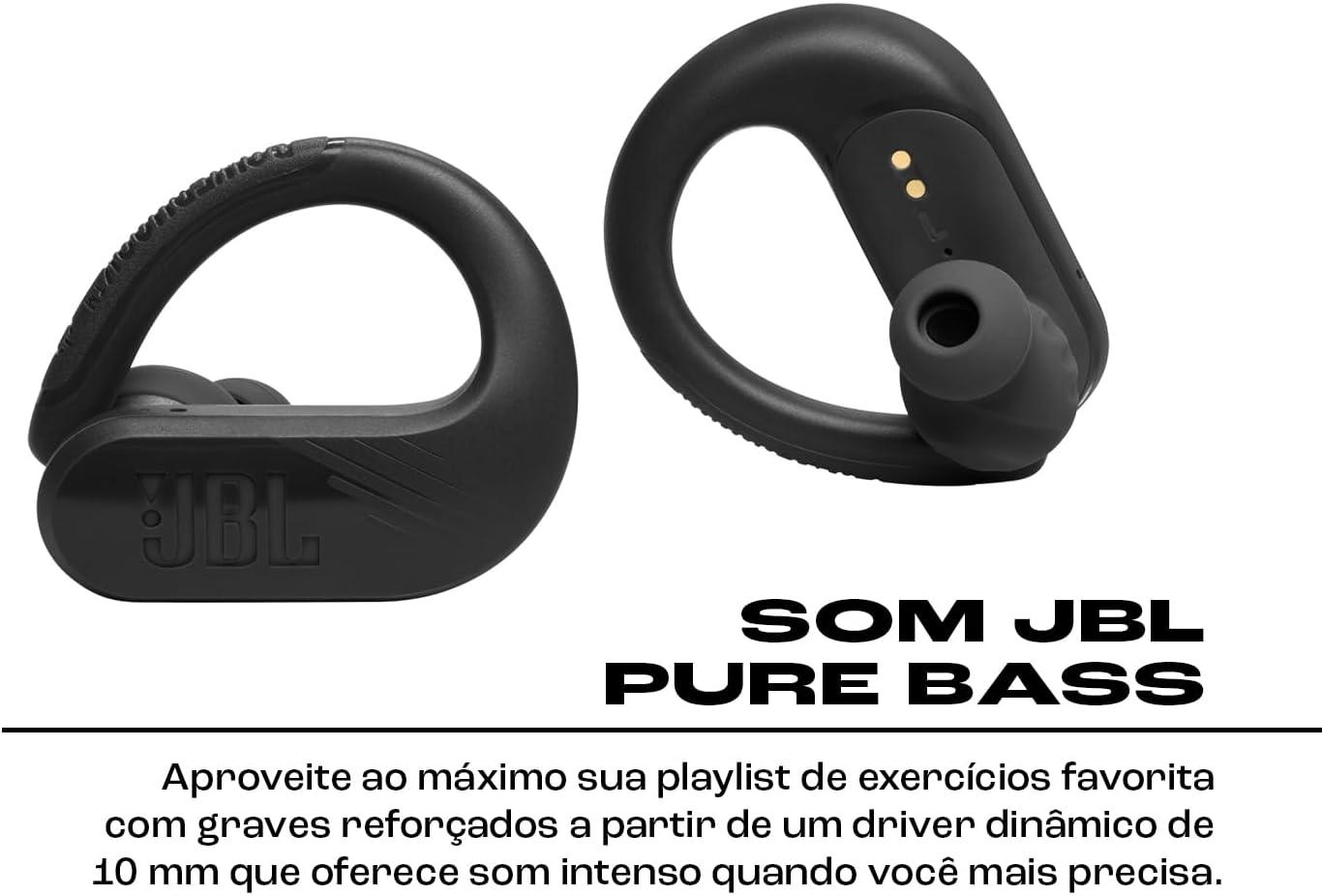 JBL, Fone de Ouvido Esportivo Sem Fio, Endurance Peak lll - Preto