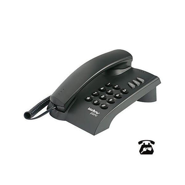 Telefone Pleno Preto C/ Chave 4080057