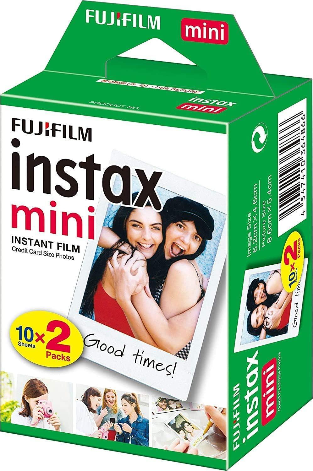 Filme Instax Mini com 20 Fotos, Fujifilm