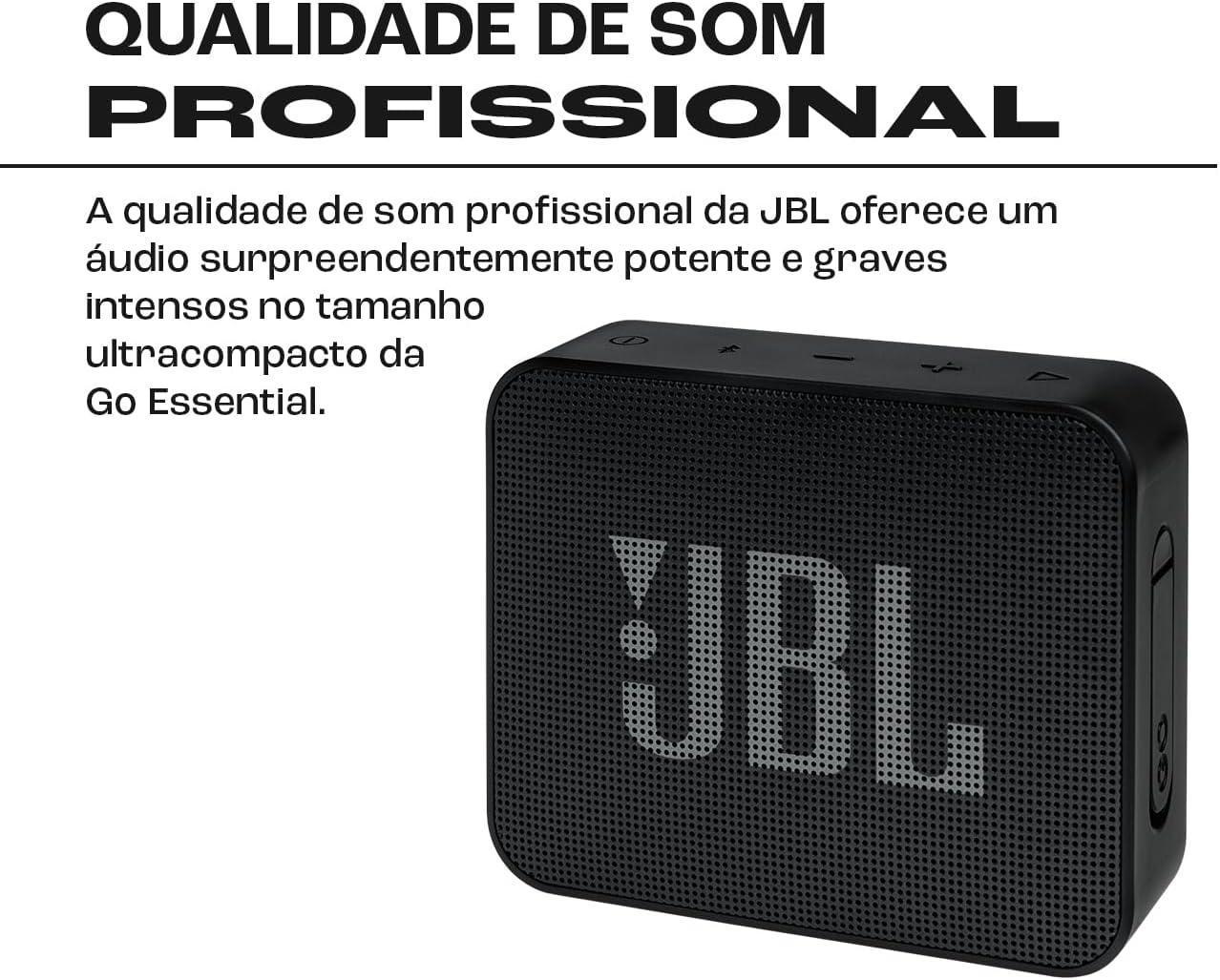JBL, Caixa de Som, Bluetooth, Go - Preta