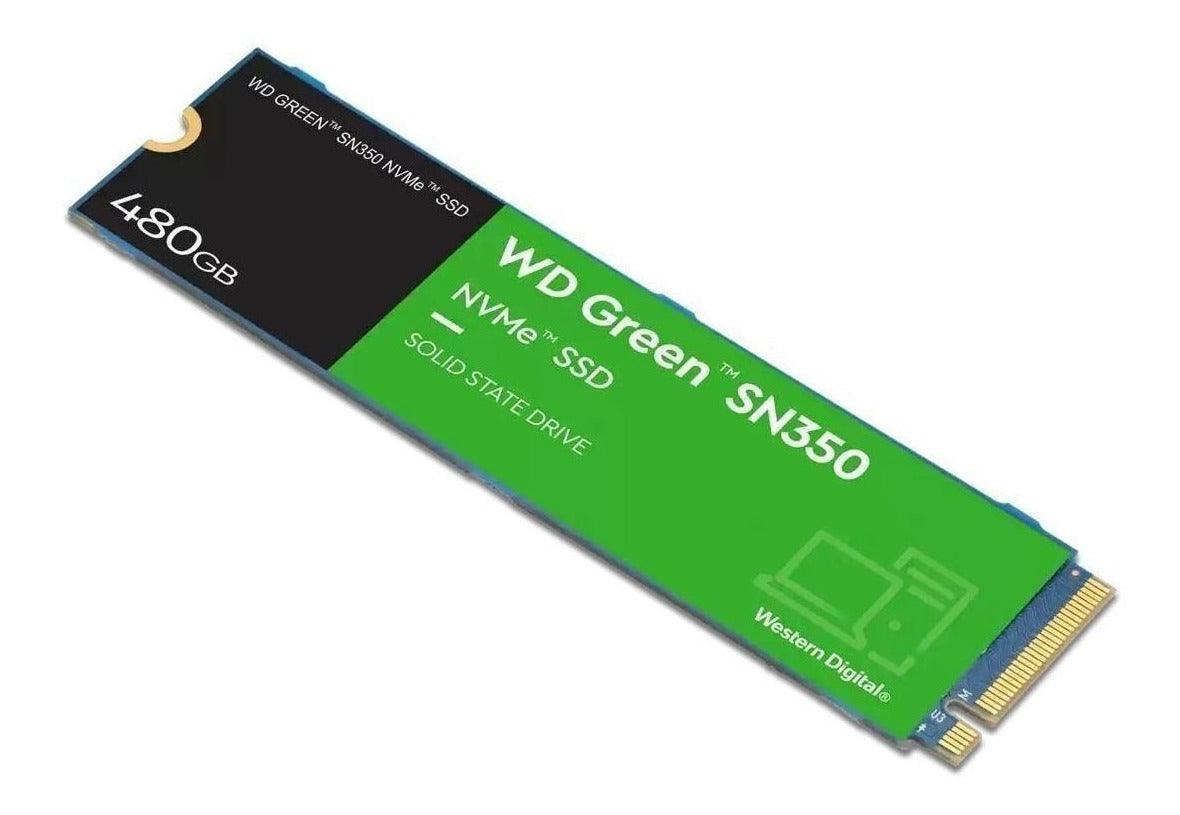 Ssd Western Digital Wd Green Sn350 Wds480g2g0c 480gb Verde