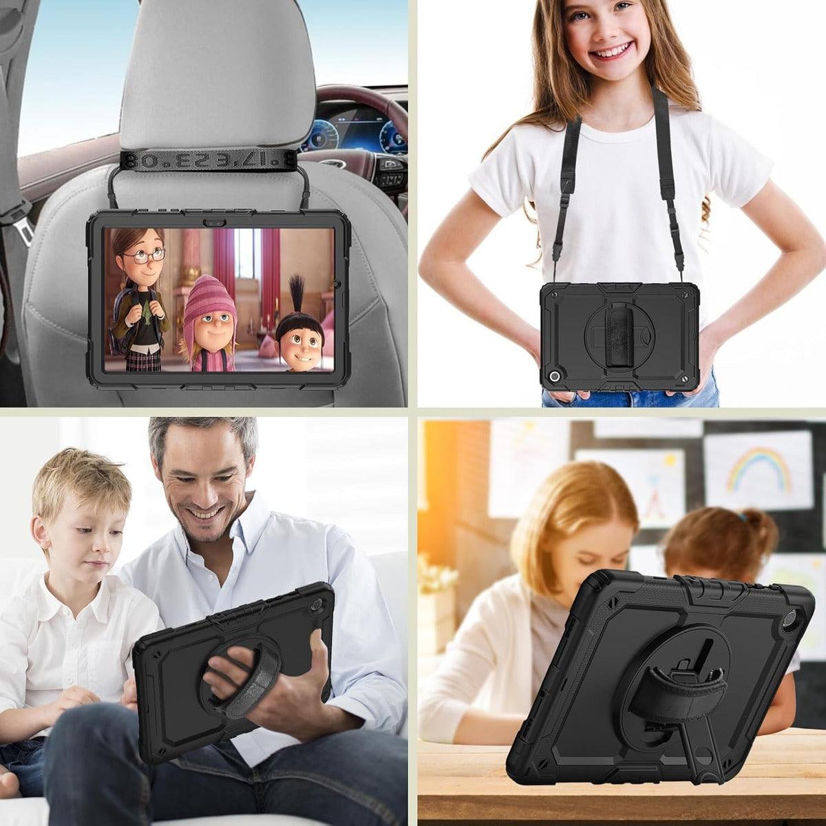 Capa Anti Impacto Para Tablet Samsung A9 Plus 11.0 Com Alça