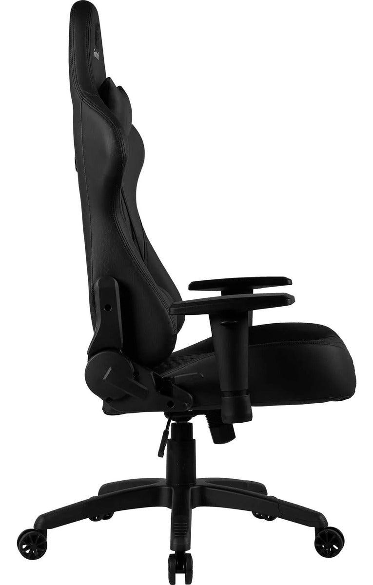 Cadeira de escritório Fortrek Cruiser gamer ergonômica preta com estofado de couro sintético