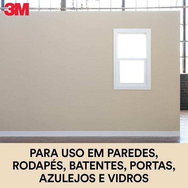 Kit 6 Fita Crepe 18mm X 50m 3M 101la Pintura