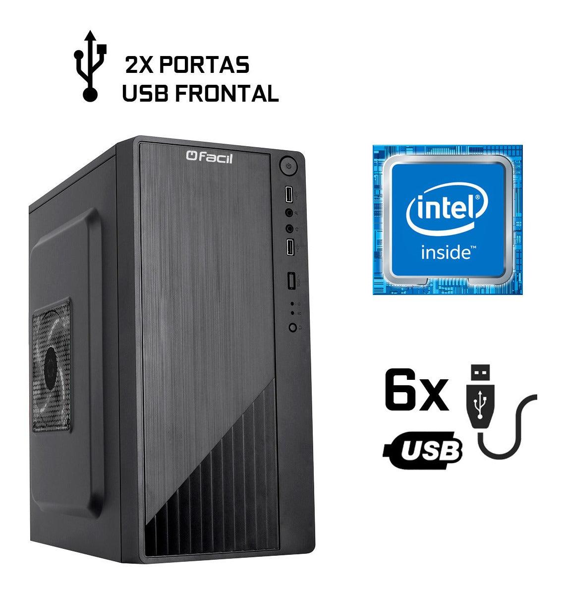 Computador Fácil Intel Core I5 3ª 8gb Ssd 240gb