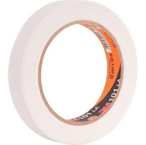 Kit 6 Fita Crepe 18mm X 50m 3M 101la Pintura