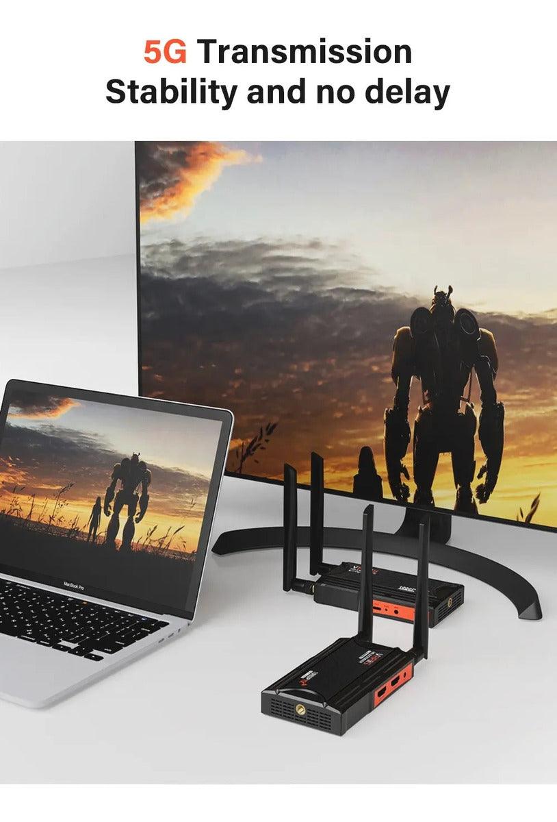 Hdmi Wireless S/fio Full Hd 5.8g Transmissor Até 200mts