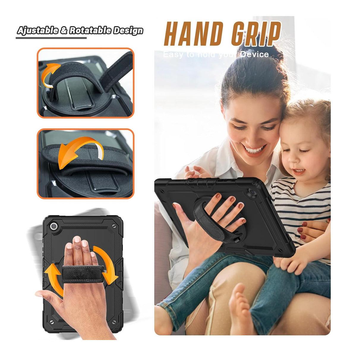 Capa Anti Impacto Para Tablet Samsung A9 Plus 11.0 Com Alça