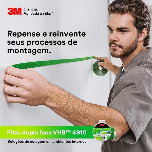 Fita Dupla Face 3m 12mm X 20m Vhb 4910