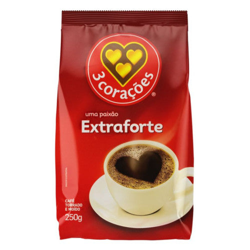 Cafe 3 Corações 250g Extra forte