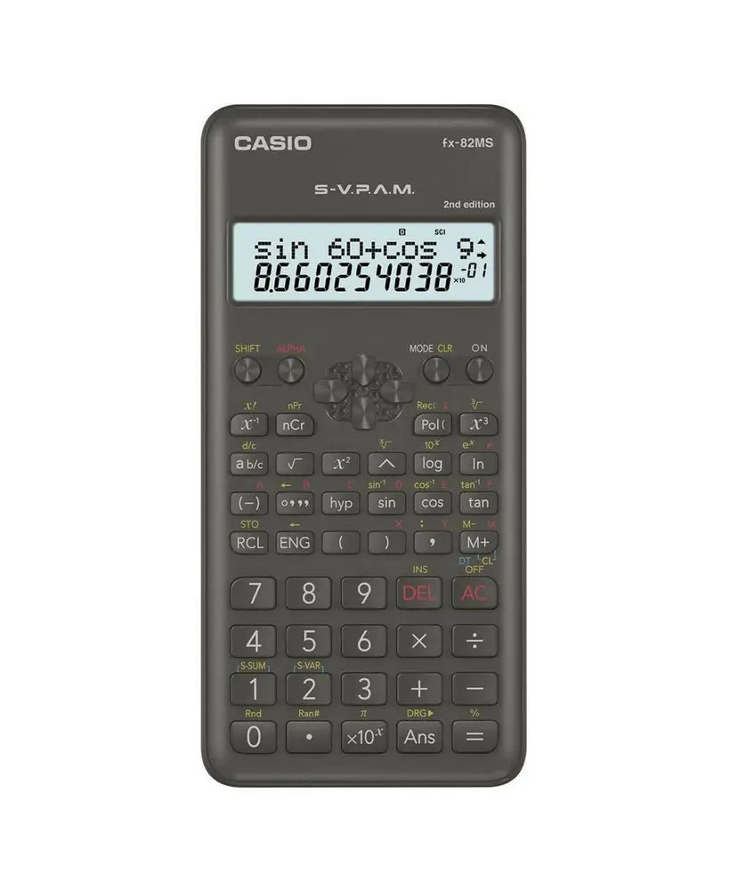 CALCULADORA CIENTIFICA FX82MS - 2ND EDITION - CINZA - UN - CASIO