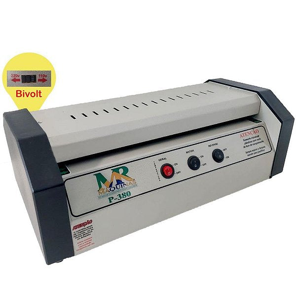 Maquina plastificadora a3 p-380 bivolt - mr maquinas (unidade)