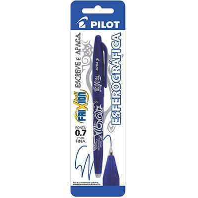 Caneta Apagável em Gel, Esferográfica, Ponta 0,7mm, Azul, Frixion - Pilot - BT 1 UN