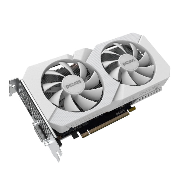 Gpu Nvidia Geforce Rtx 3050 6Gb Gddr6 96Bit Branco Projeto Edge - Pvrtx30506Wtpe