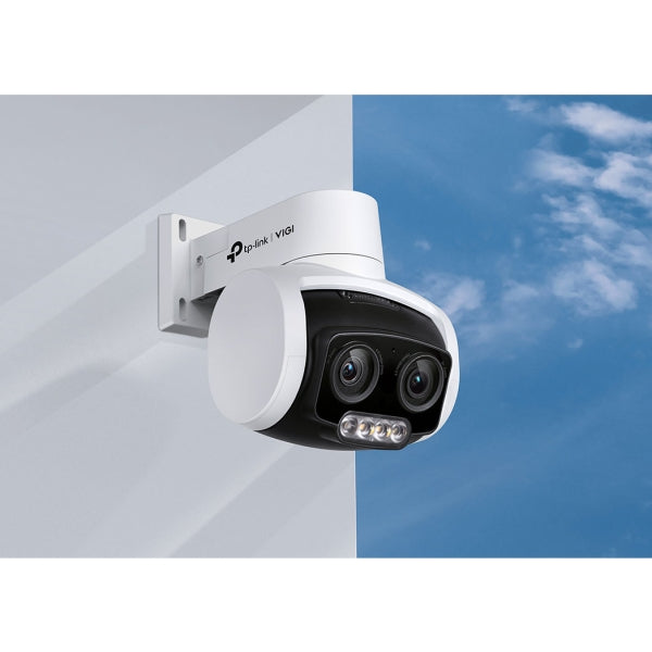 Camera Ip Cftv Poe Externa Pan/Tilt 4Mp Fc Lente Dupla Varifocal Vigi C540V