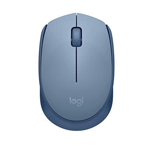 Mouse sem fio Logitech M170 com Design Ambidestro Compacto, Conexão USB e Pilha Inclusa - Preto