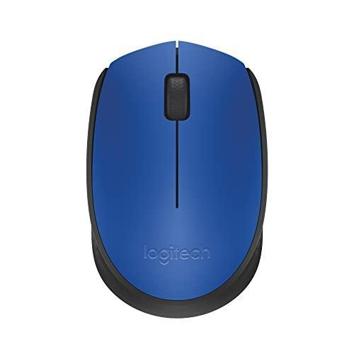 Mouse sem fio Logitech M170 com Design Ambidestro Compacto, Conexão USB e Pilha Inclusa - Preto