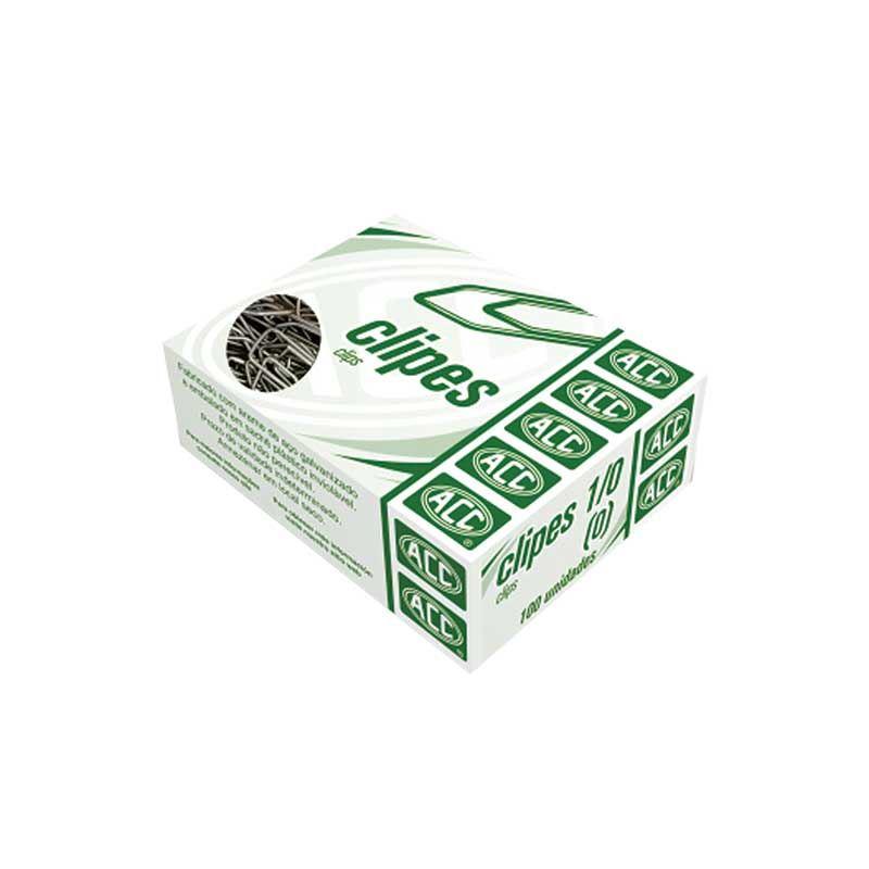 CLIPS GALVANIZADO ACC 1/0 COM 100