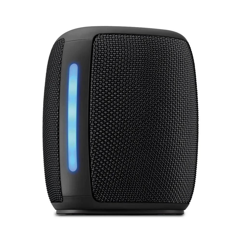 Caixa de Som AIWA Speaker, 15W, Bluetooth, IPX4, RGB, AWS-SP-03-B  Preto