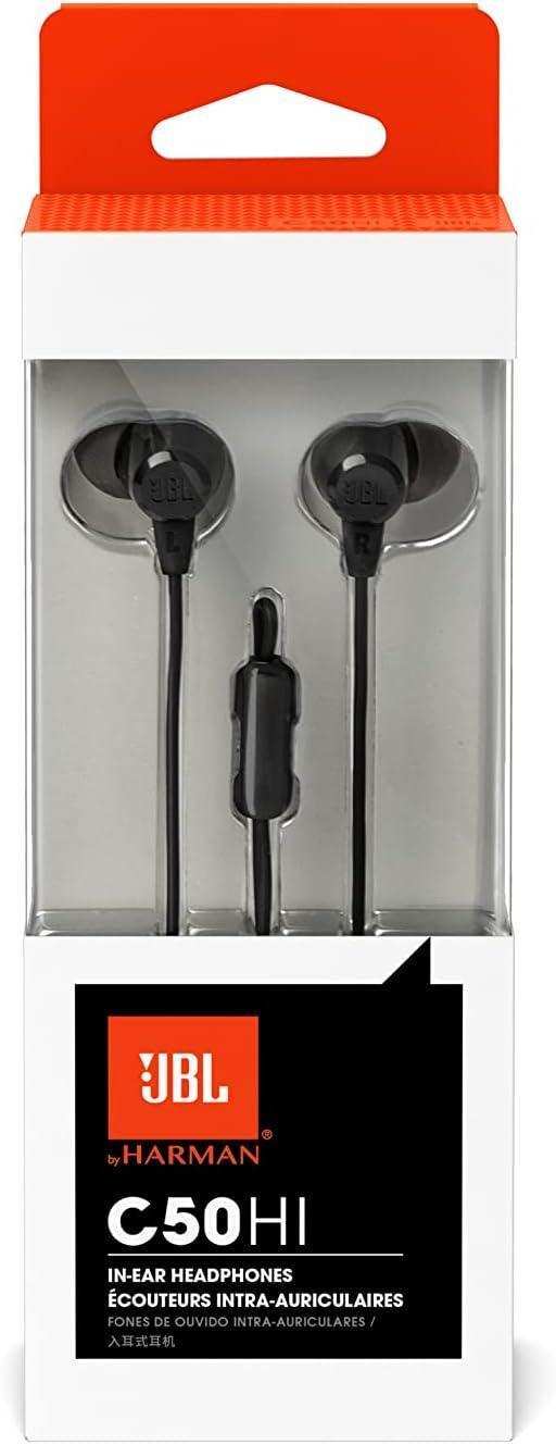 JBL, Fone de Ouvido in Ear, C50HI - Preto