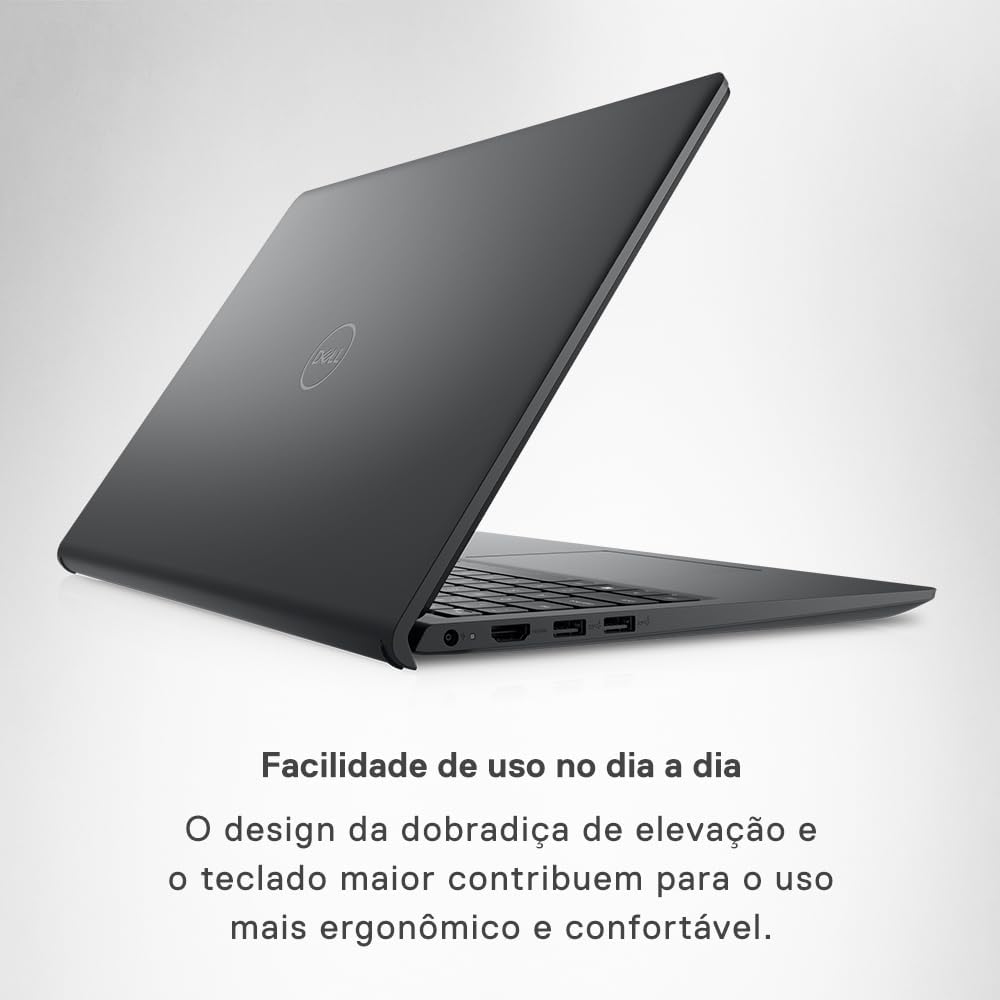 Notebook Dell Inspiron I15-I120K-A15P 15.6" Full HD 12ª Geração Intel Core i3 8GB 512GB SSD Windows 11 Preto