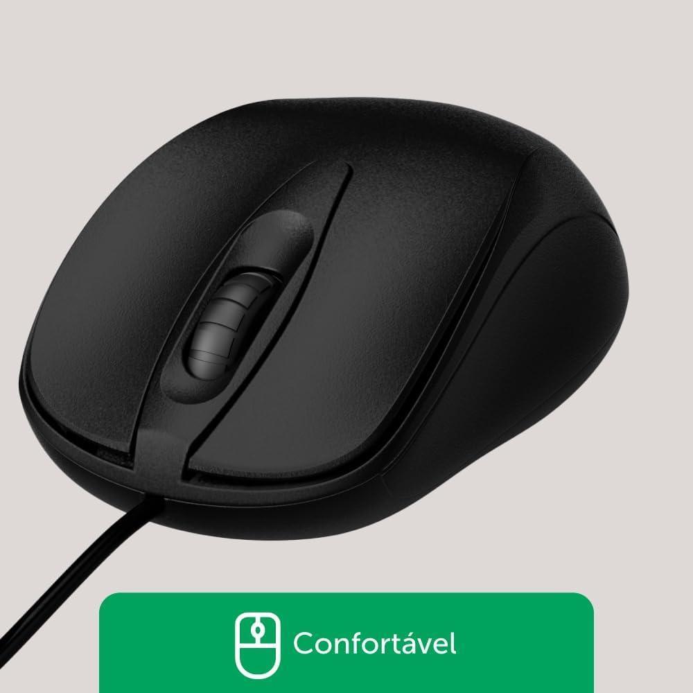 Mouse Com Fio MCI 10 Preto Intelbras