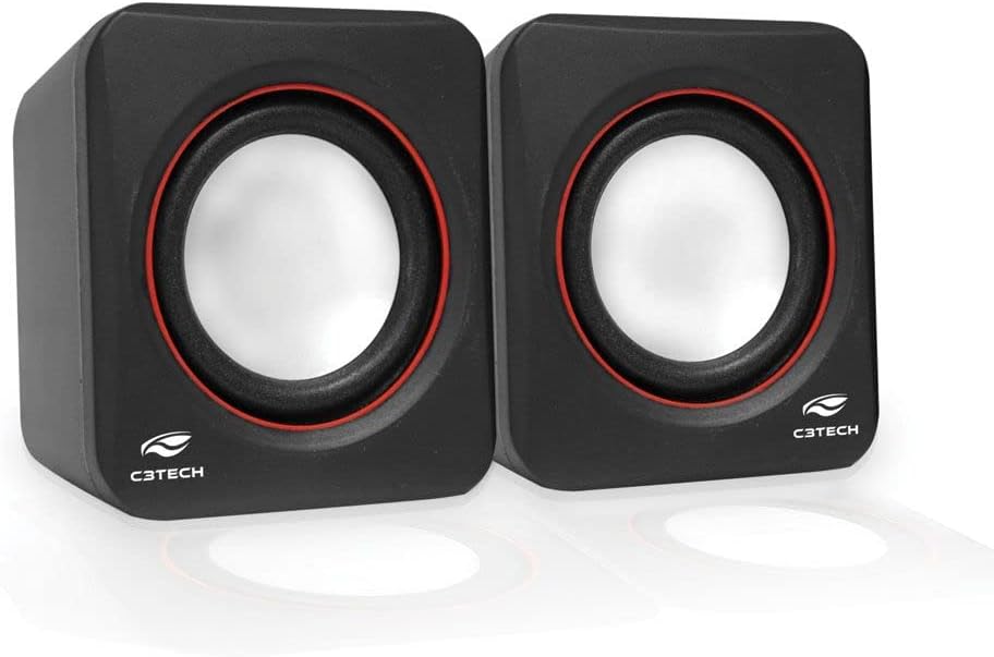 Caixa de som SP-301BK Preto C3Tech