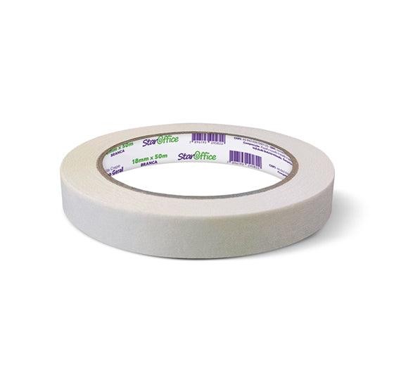Fita Crepe Fina Uso Geral 18mm X 50m Staroffice