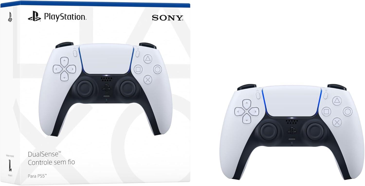 PlayStation DualSense Controle sem fio – Branco