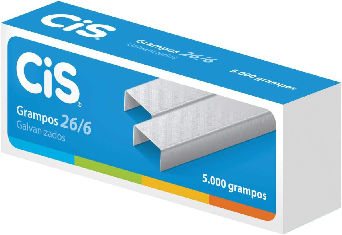 Grampo, Galvanizado, 5000 grampos CIS