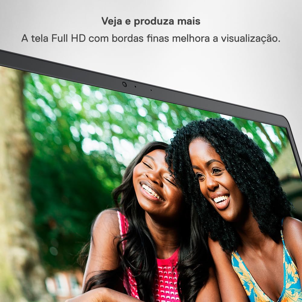 Notebook Dell Inspiron I15-I120K-A15P 15.6" Full HD 12ª Geração Intel Core i3 8GB 512GB SSD Windows 11 Preto