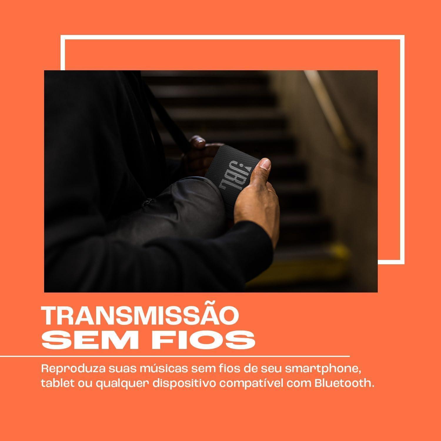 JBL, Caixa de Som, Bluetooth, Go - Preta
