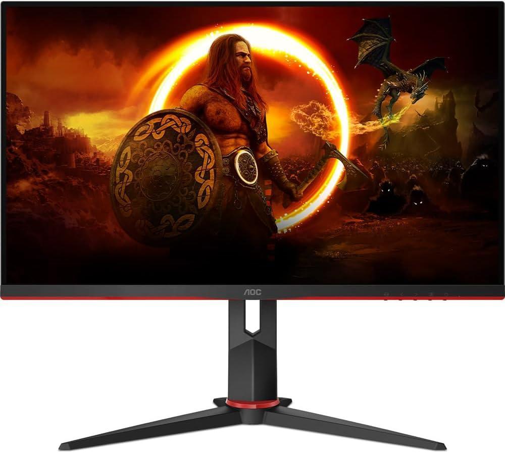 Monitor Gamer AOC Hero 27" 165Hz 1ms Ajuste de Altura 27G2S/BK