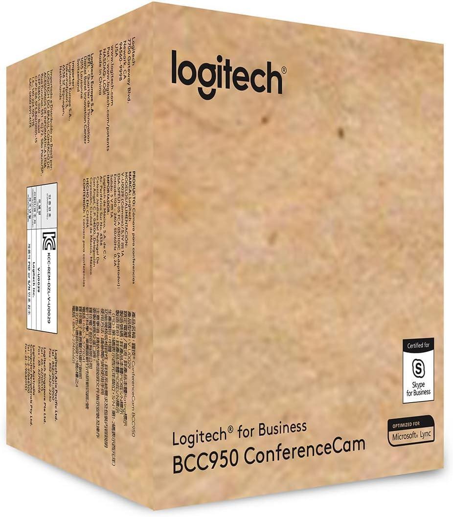 Logitech VIDEOCONFERENCIA PORTATIL BCC950, preta