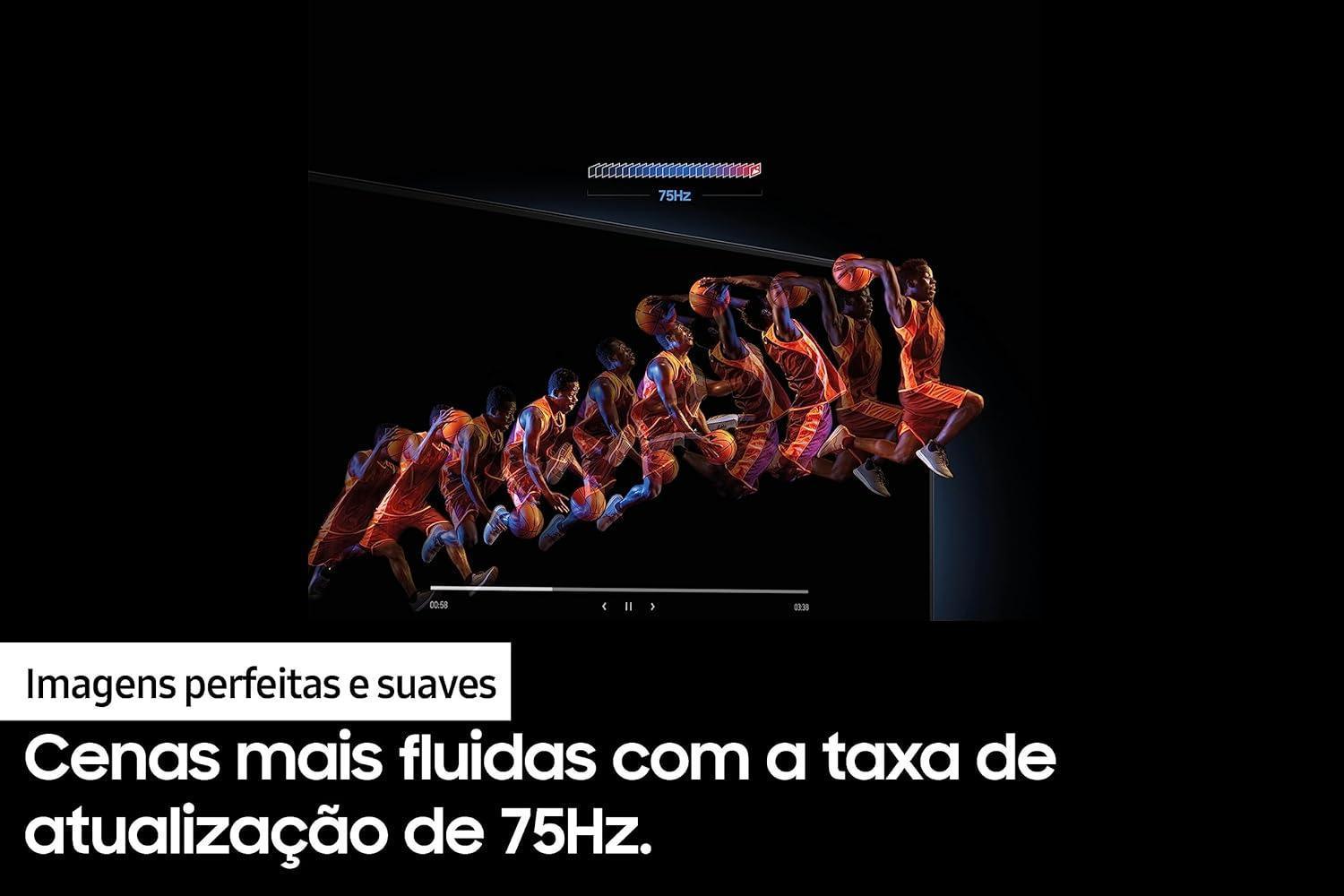 Samsung T350 - Monitor Gamer, 24", FHD, 75Hz, HDMI, VGA, Freesync, Preto