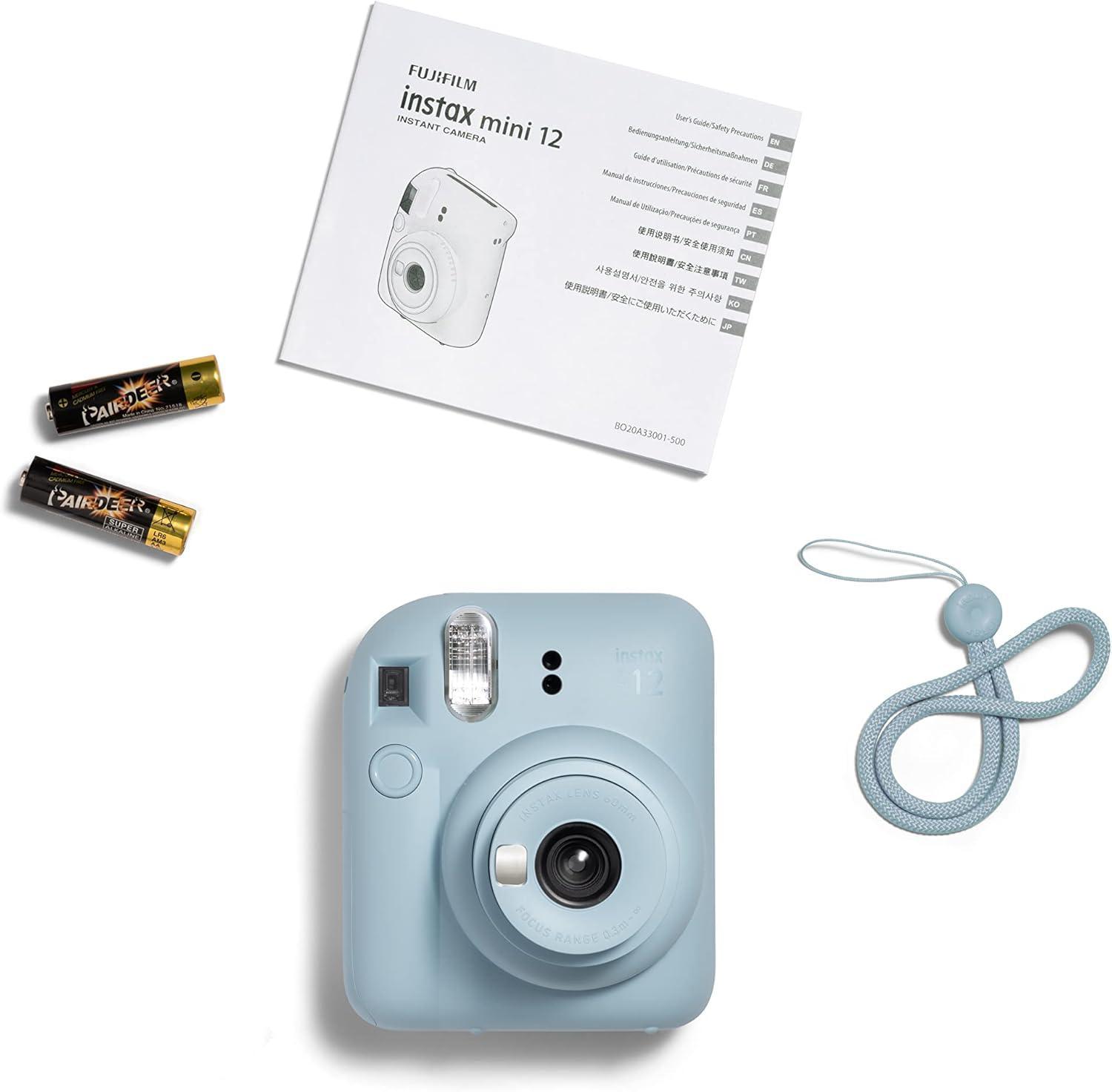 CAMERA INSTAX MINI 12 AZUL CANDY