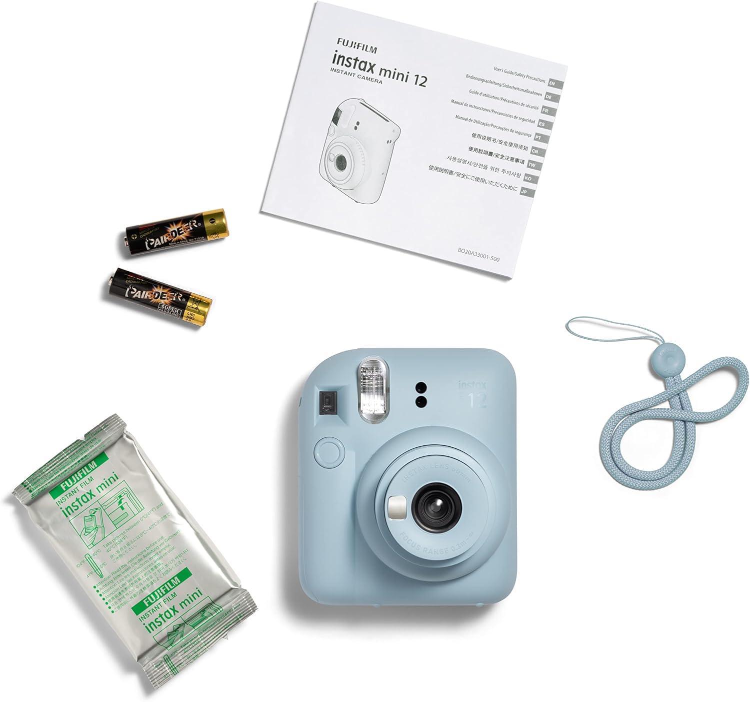 CAMERA INSTAX MINI 12 AZUL CANDY