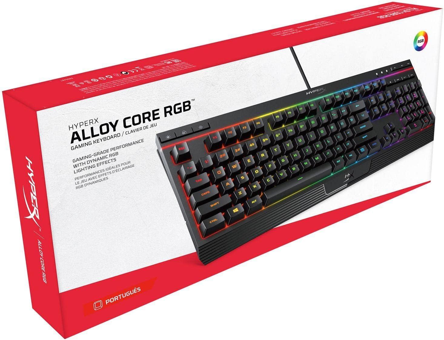 HyperX Alloy Core RGB - Gaming Keyboard (BR Layout)