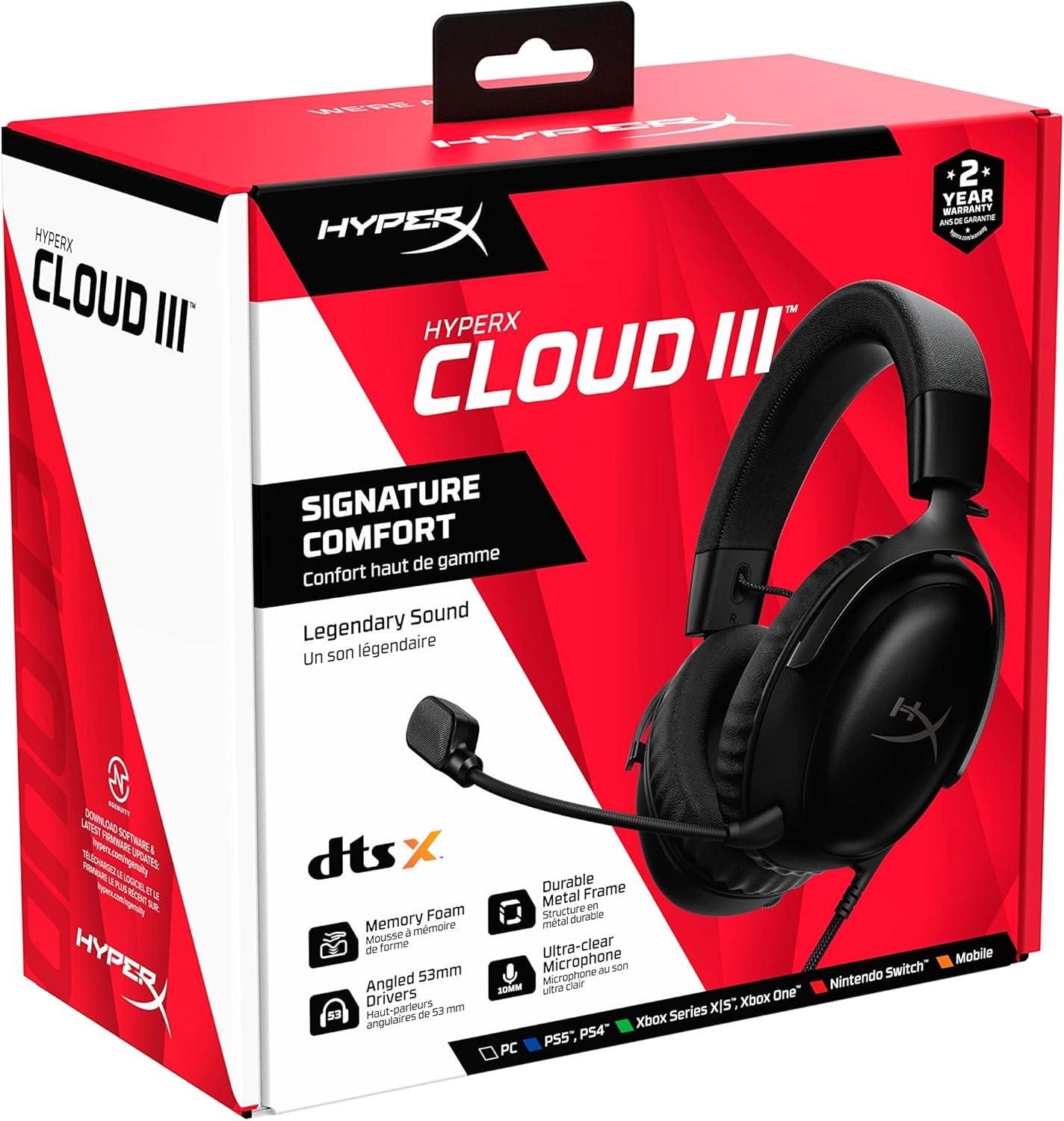 HyperX Cloud III Black