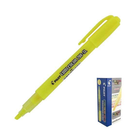 CANETA MARCA TEXTO LUMICOLOR 200-SL AMARELA