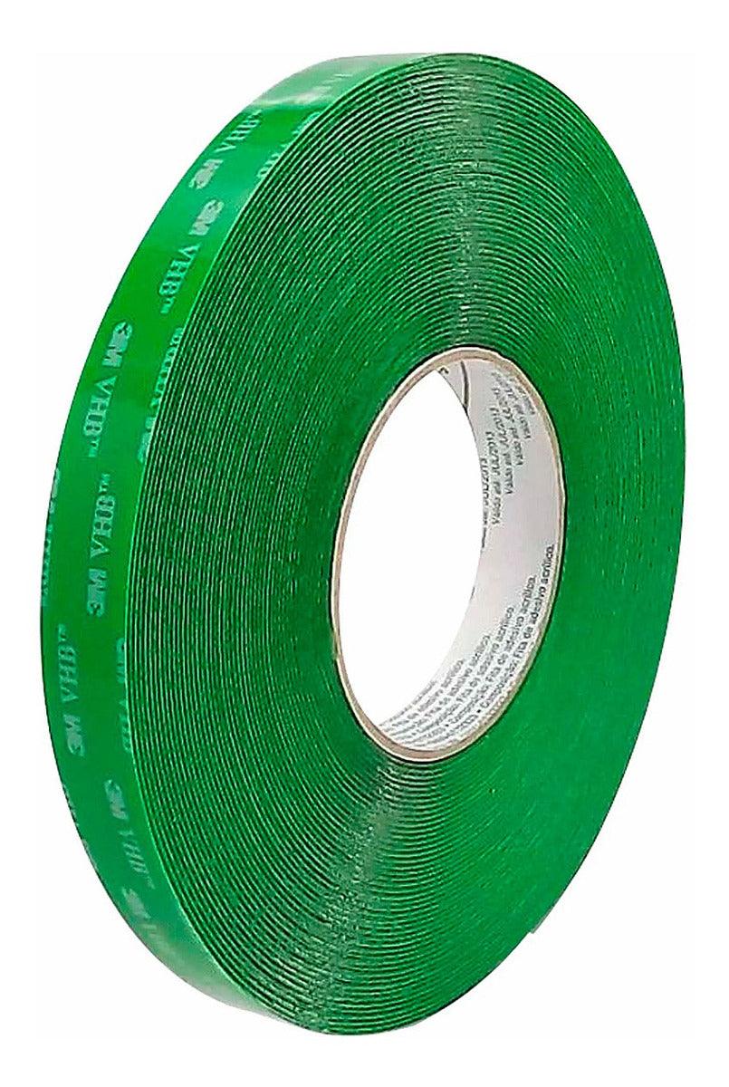 Fita Dupla Face 3m Vhb 25mm X 20m 4910 Cor Verde